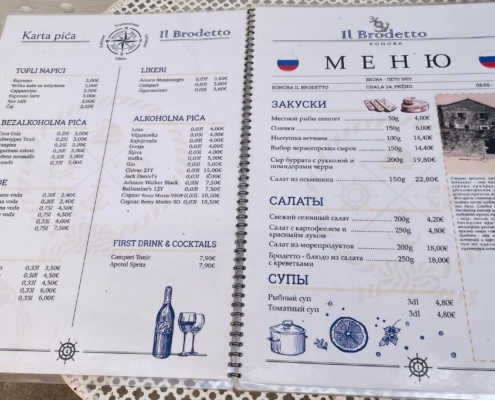 Prices in Montenegro