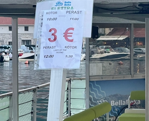 Prices in Montenegro